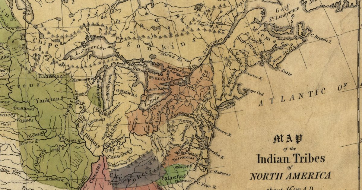 Preview of Gallatin's tribes of North America, 1836